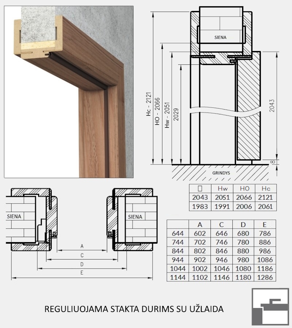 "ARTE 80" – Interior Doors